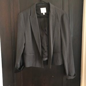 UO Grey Cropped Blazer